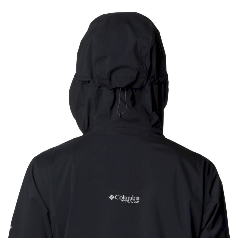 ジャケット・アウター Columbia tech shell jacket black Columbia Omni-Tech Ampli-Dry Rain Shell Jacket - Women's