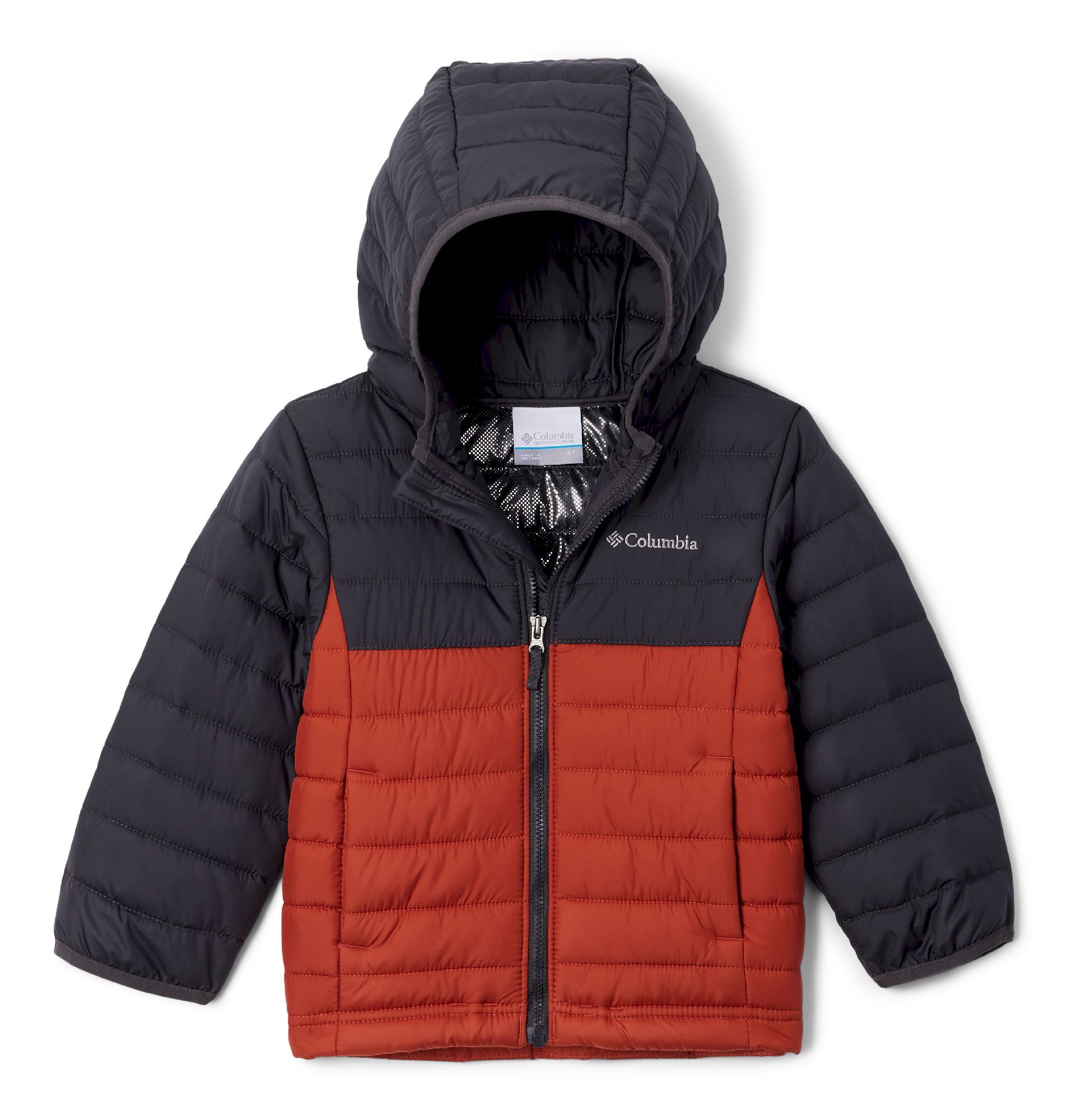 Columbia Boy's Powder Lite Hooded Jacket - Chaqueta de fibra sintética - Niños | Hardloop