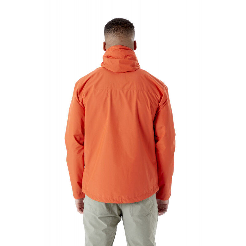 Rab Downpour Eco Jacket - Regnjakke - Herrer | Hardloop