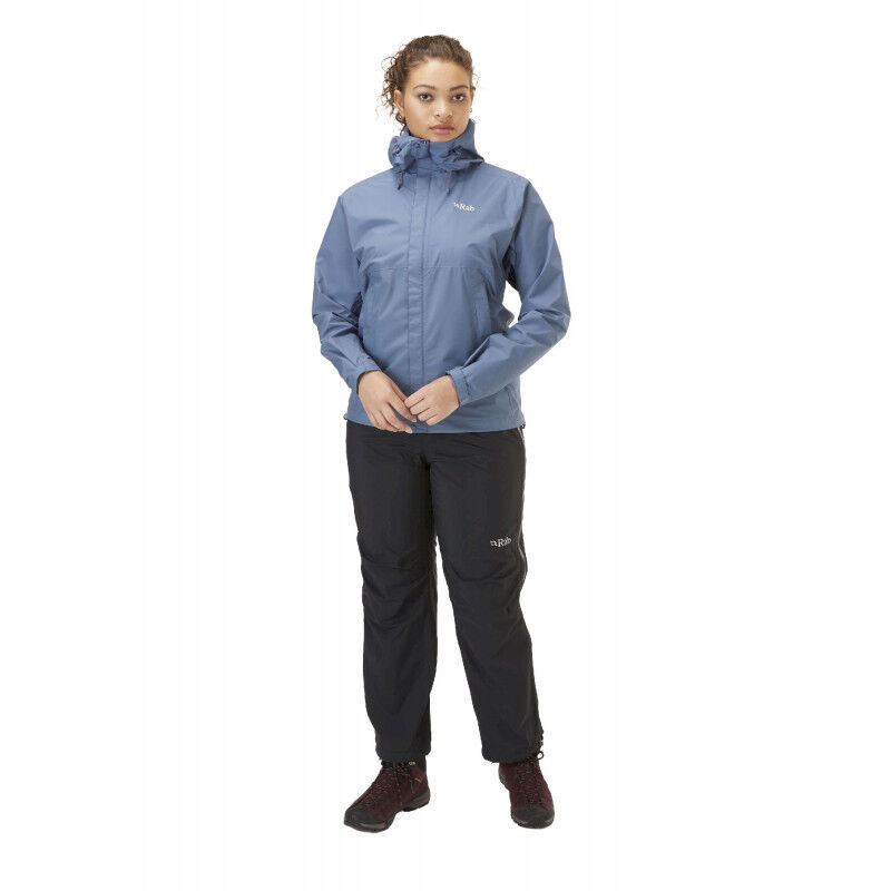 Rab Women's Downpour Eco Jacket - Regenjack - Dames | Hardloop