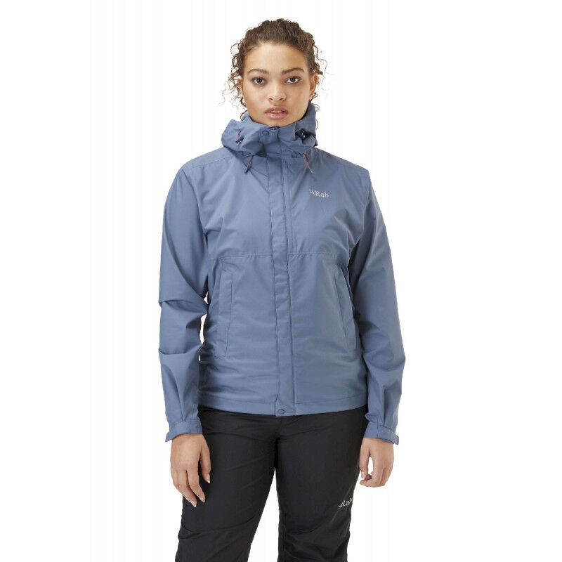 Rab Women's Downpour Eco Jacket - Regenjack - Dames | Hardloop