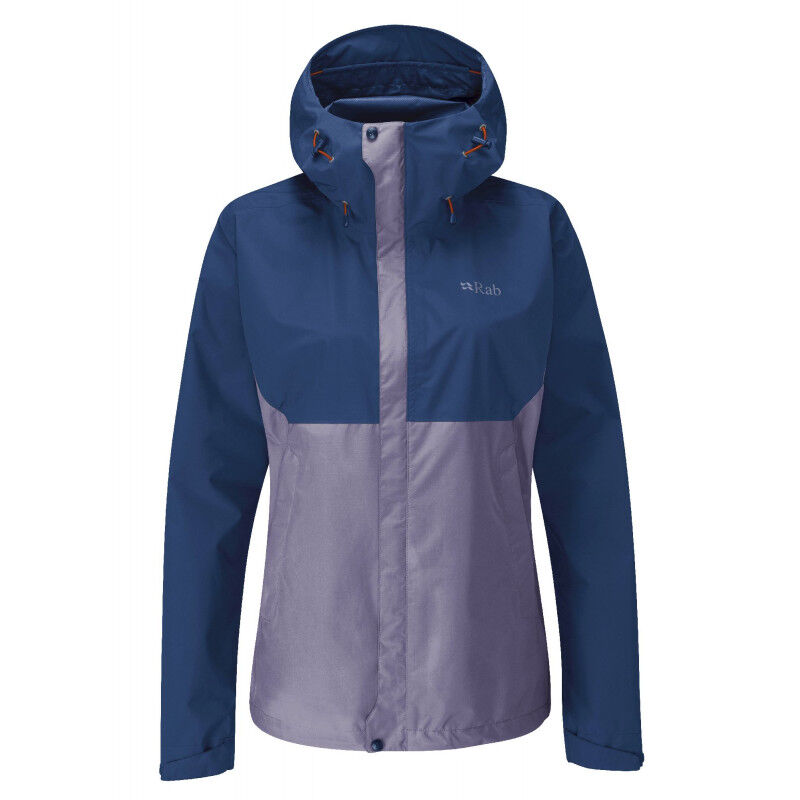 Women's Downpour Eco Jacket - Hardshelljacka - Dam