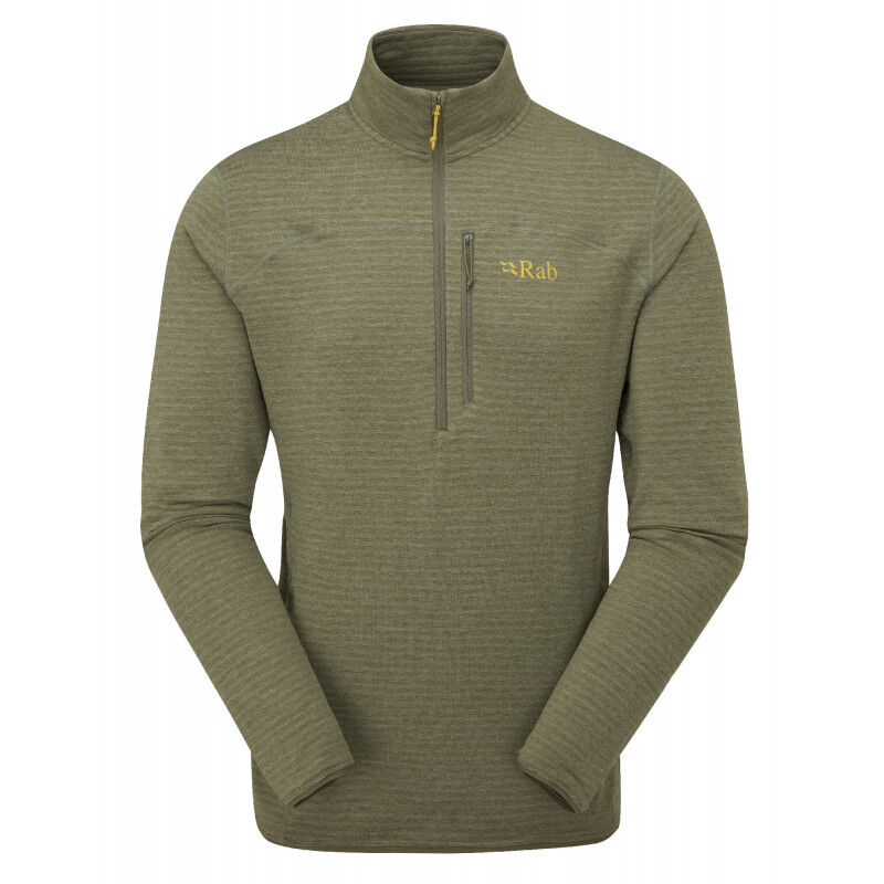 Polaire Homme Rab Power Stretch Pro – Pull En Polaire, Noir, Taille L