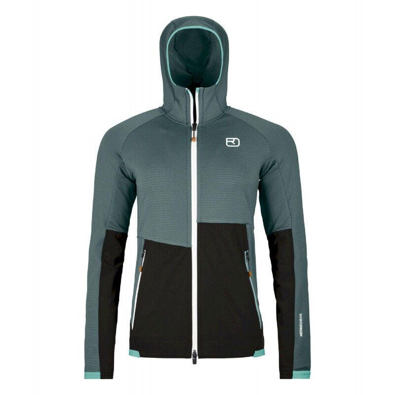 Fleece Rib Hoody - Dámská fleesová mikina