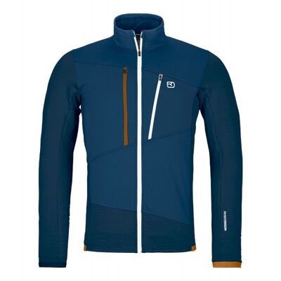 Fleece Grid Jacket - Merino Fleece jacket - Men's