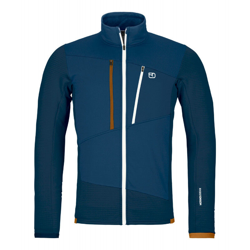 Fleece Grid Jacket - Pánská fleesová mikina