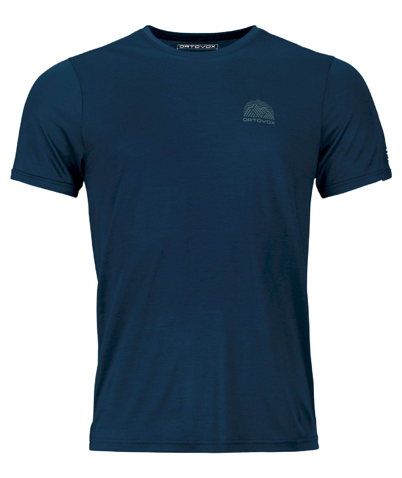 Ortovox 120 Cool Tec Mountain Stripe TS - Camiseta de merino - Hombre | Hardloop