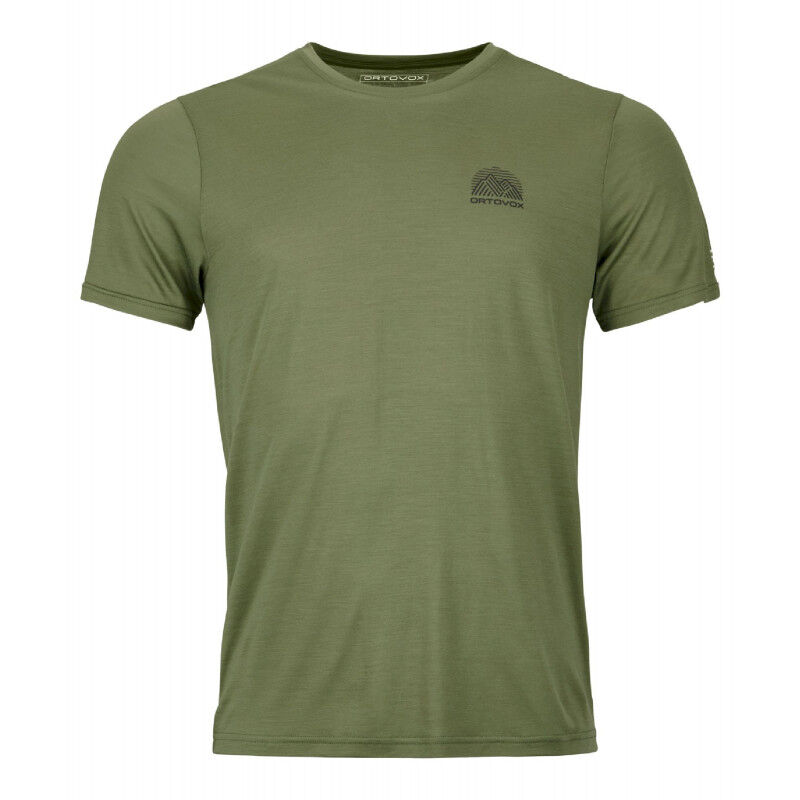 Ortovox 120 Cool Tec Mountain Stripe TS - Merino shirt - Men's | Hardloop