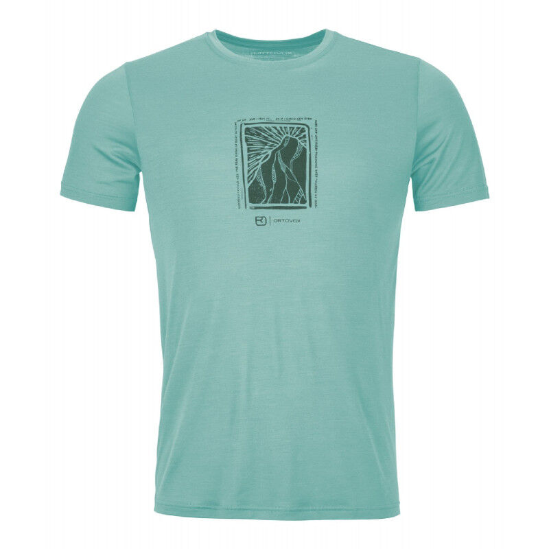 Ortovox 120 Cool Tec Mountain Cut TS - Merinoshirt - Herren | Hardloop
