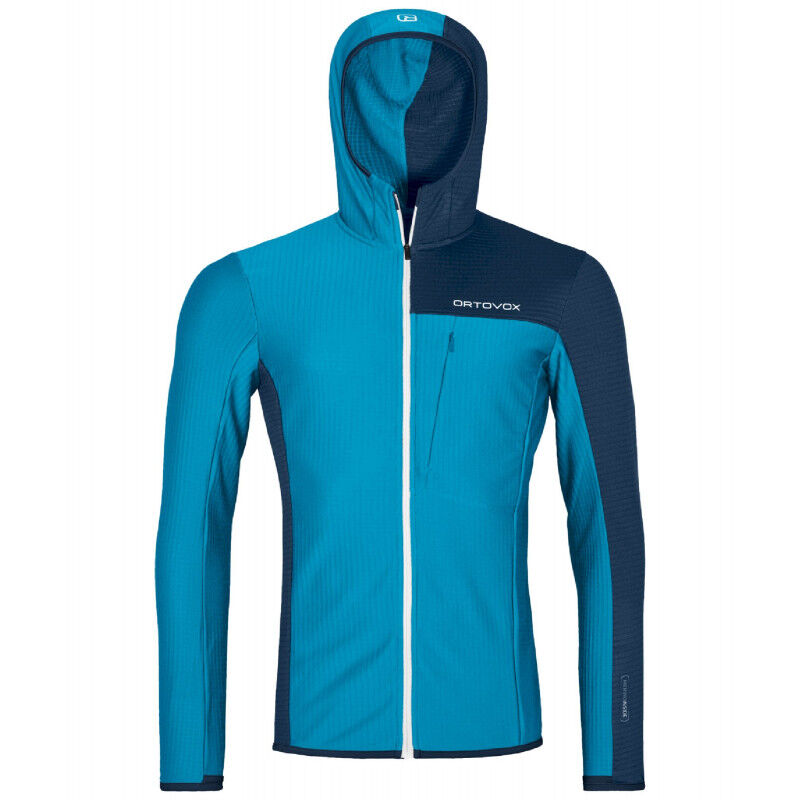 Ortovox Fleece Light Grid Hooded Jkt - Fleece jacket - Men's