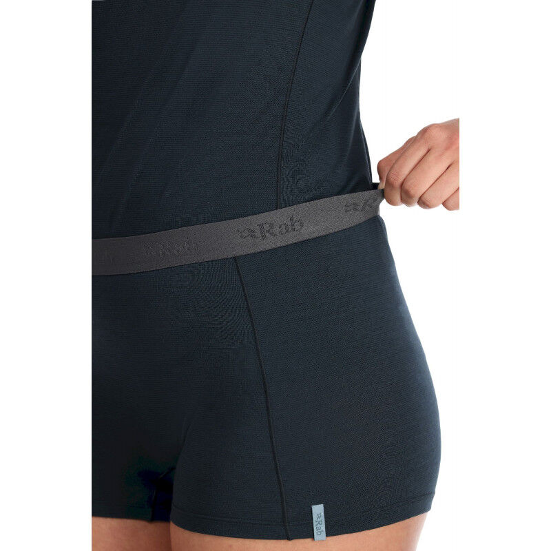 Rab Women's Syncrino - Merinovilla Pikkuhousut | Hardloop