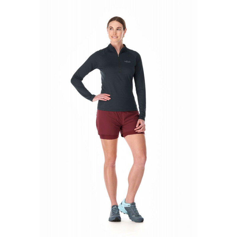 Rab Women's Sonic LS Zip - Synthetisch ondergoed - Dames | Hardloop