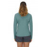 Rab Women's Sonic LS Zip - Camisola interior mulher | Hardloop