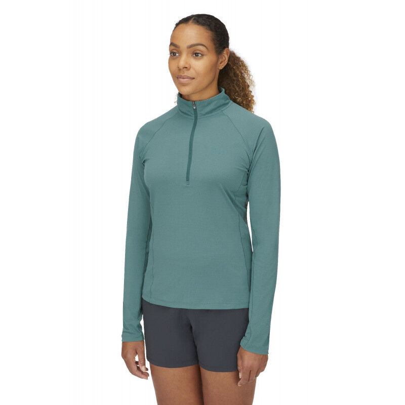 Rab Women's Sonic LS Zip - Koszulka damska | Hardloop