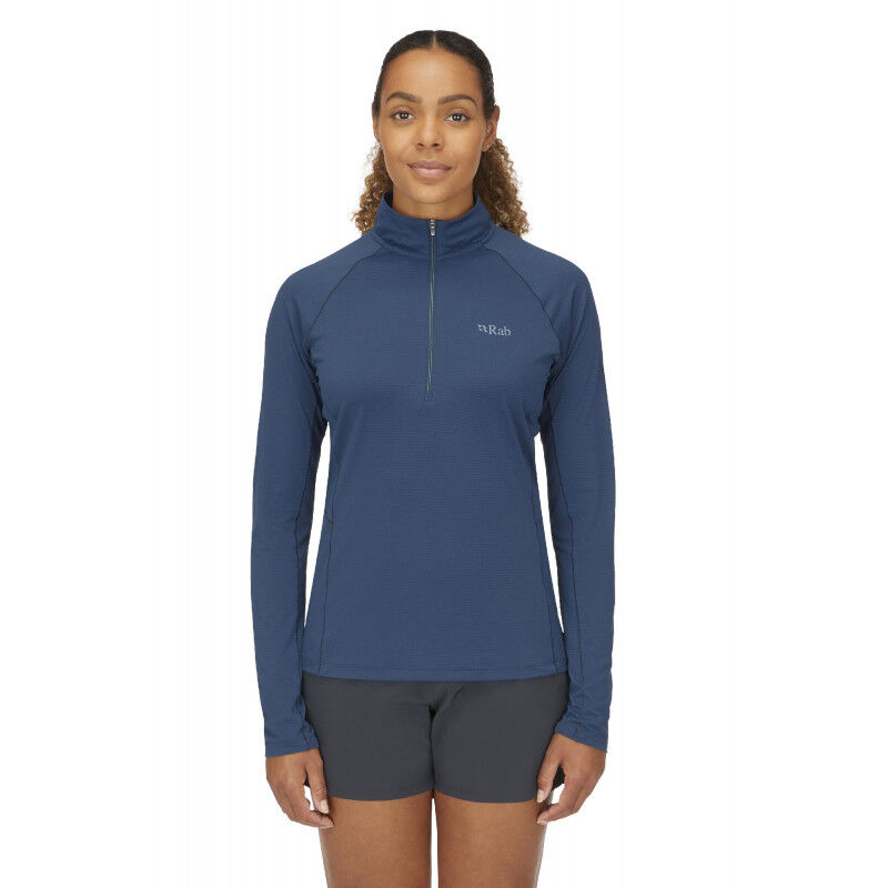 Rab Women's Sonic LS Zip - Koszulka damska | Hardloop