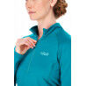 Rab Women's Sonic LS Zip - Ropa interior - Mujer | Hardloop