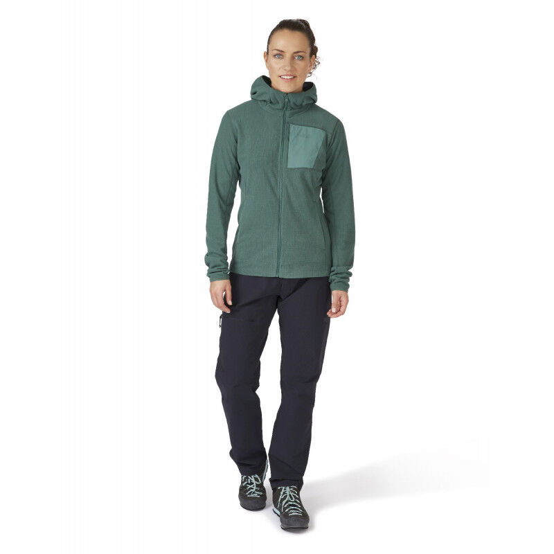 Rab Women's Tecton Hoody - Polaire femme | Hardloop