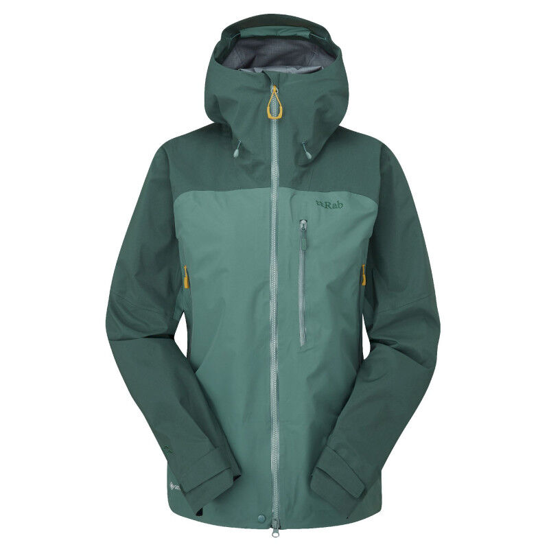 Rab Women's Latok Mountain GTX Jacket - Veste imperméable femme Green Slate / Eucalyptus XL