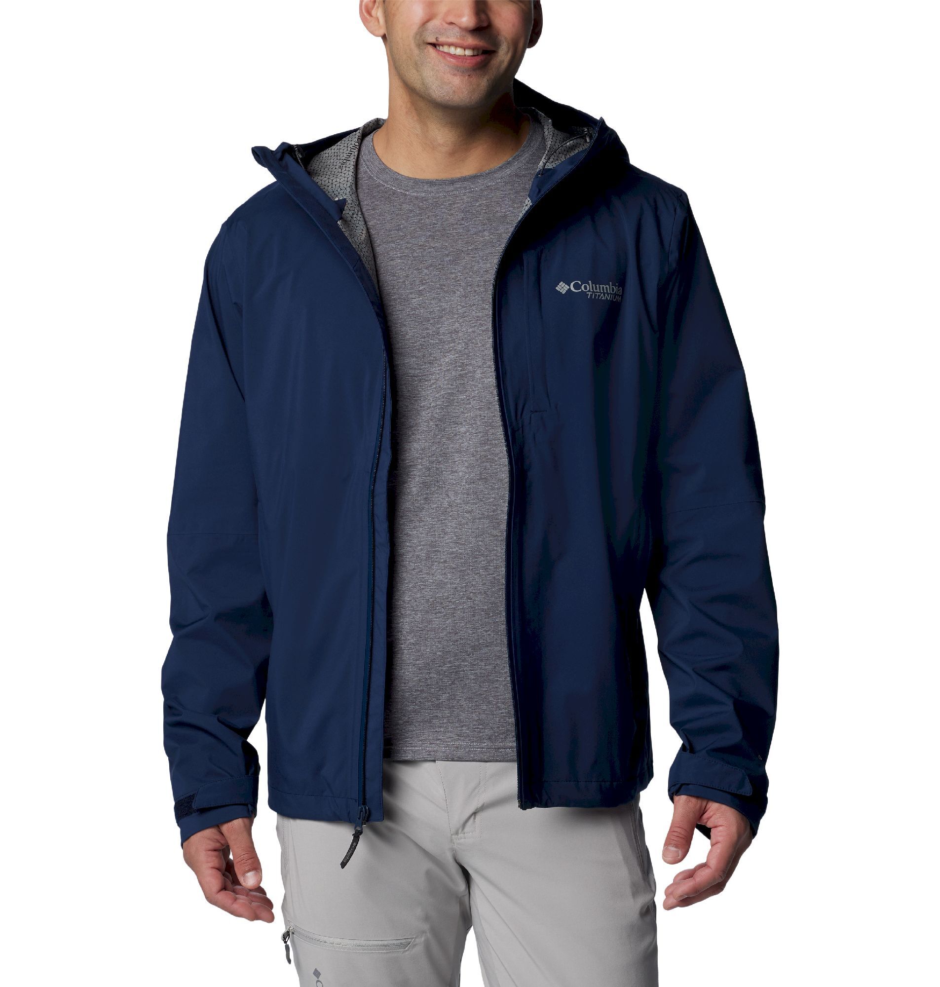 Columbia OMNI-TECH Ampli-Dry - Kurtka przeciwdeszczowa meska | Hardloop