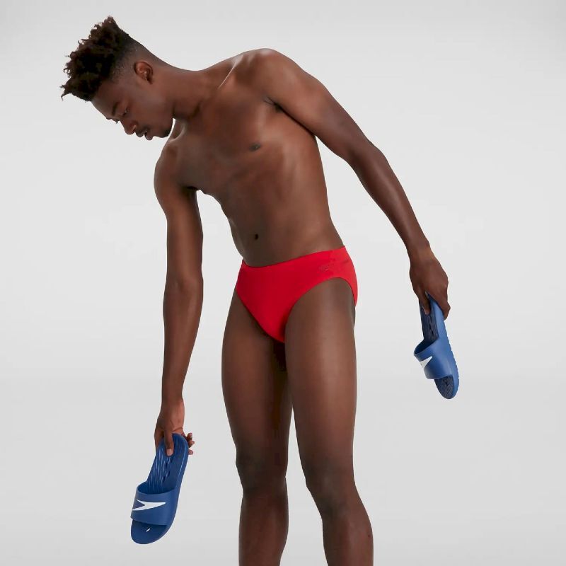 Speedo Slip de Bain Homme Eco Endurance 7Cm Rouge Fédéral SPEEDO Speedo Slip de Bain Homme Eco Endurance 7Cm Rouge Fédéral SPEEDO