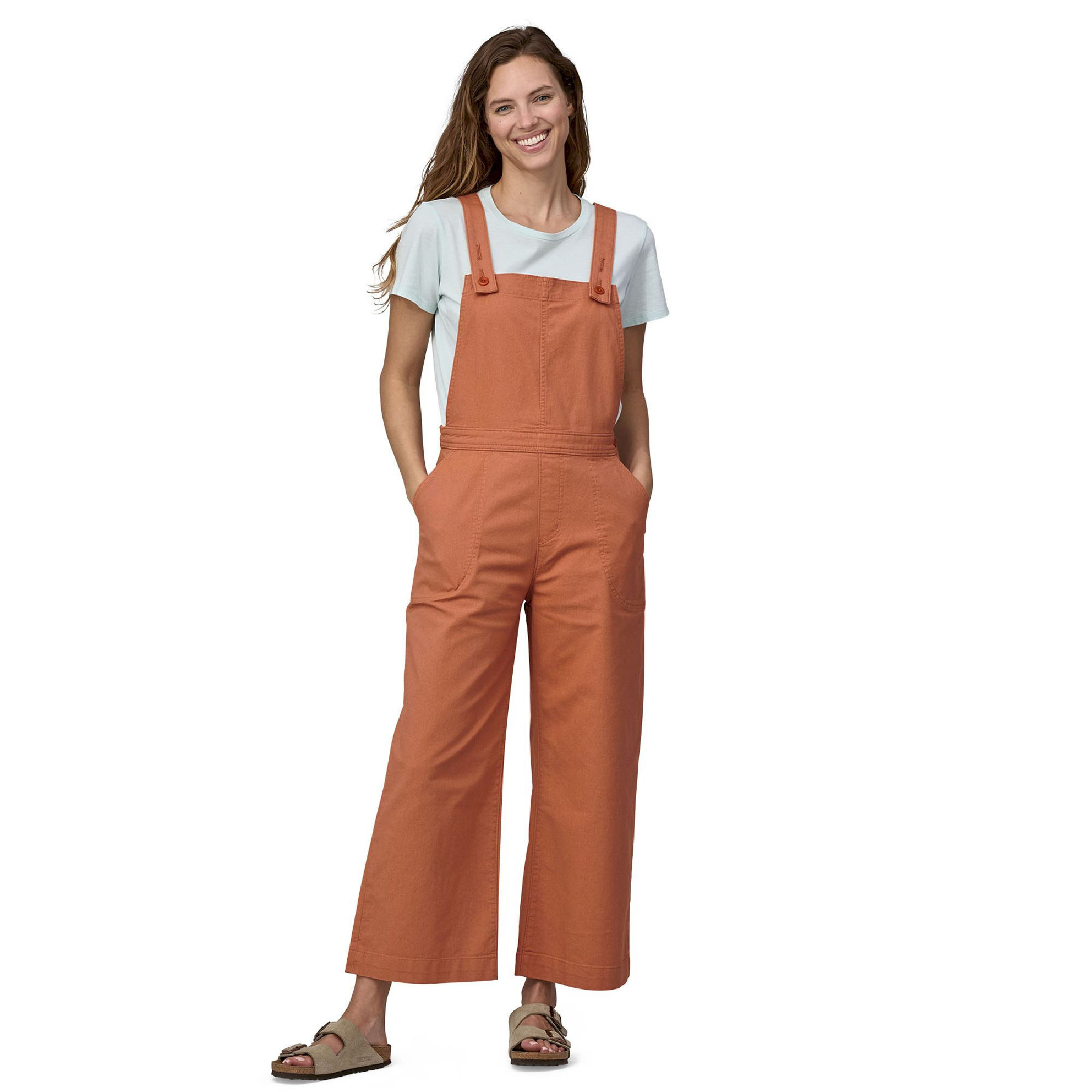 Patagonia Stand Up Cropped Overalls - Dámské kalhoty | Hardloop