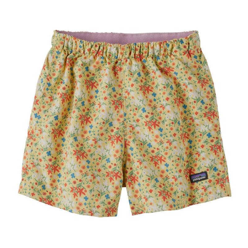 Patagonia Baby Baggies - Short enfant Little Isla: Milled Yellow 12 - 18 mois