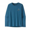Patagonia Women's Long-Sleeved Cap Cool Daily Graphic Shirt - Waters - T-shirt mulher | Hardloop