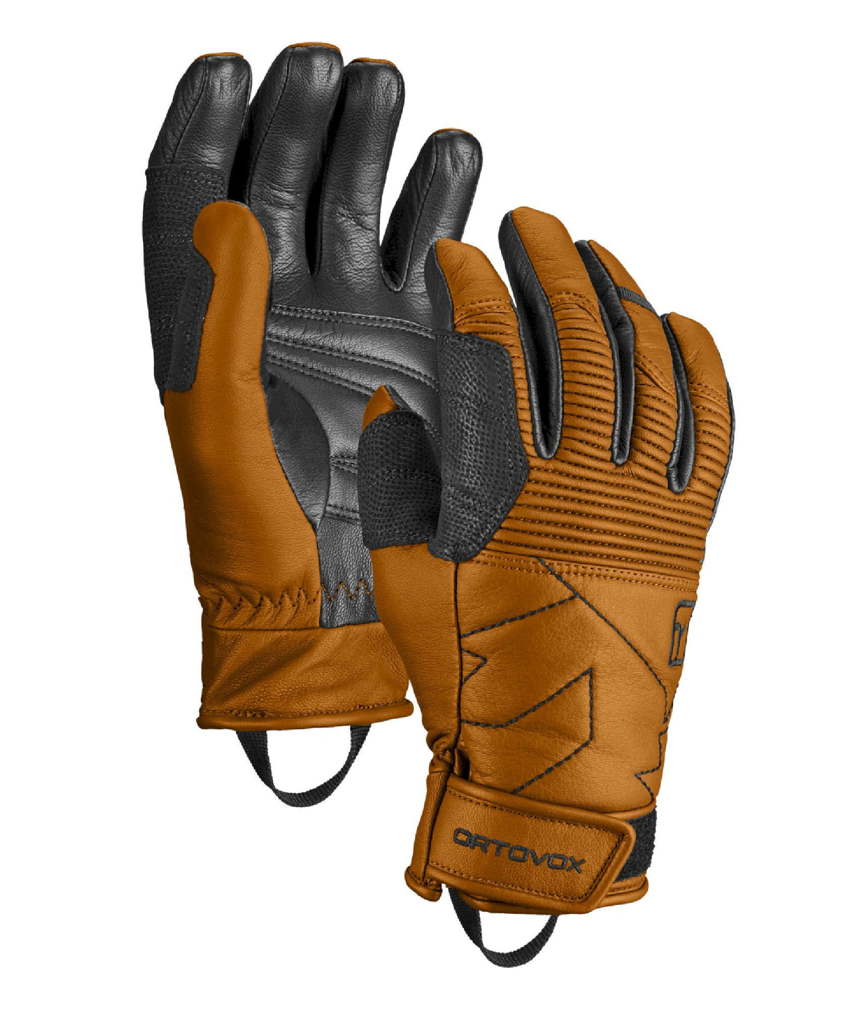 Ortovox Full Leather Glove - Hiihtohanskat | Hardloop