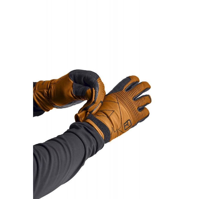 Ortovox Full Leather Glove - Skihandsker | Hardloop