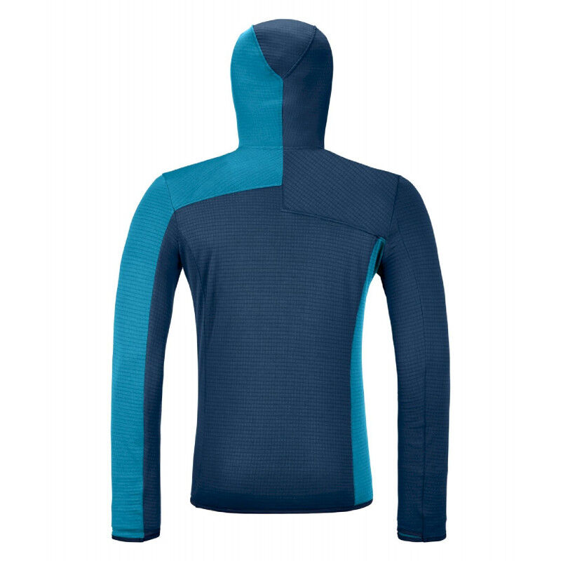 Ortovox Fleece Light Grid ZN Hoody - Polar homem | Hardloop