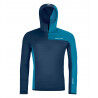 Ortovox Fleece Light Grid ZN Hoody - Fleecevest - Heren | Hardloop
