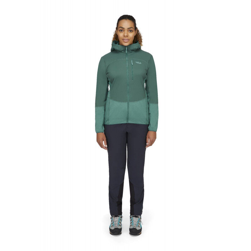 Rab Women's Ascendor Summit Hoody - Polaire femme | Hardloop
