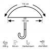 Euroschirm Swing liteflex - Parapluie randonnée | Hardloop