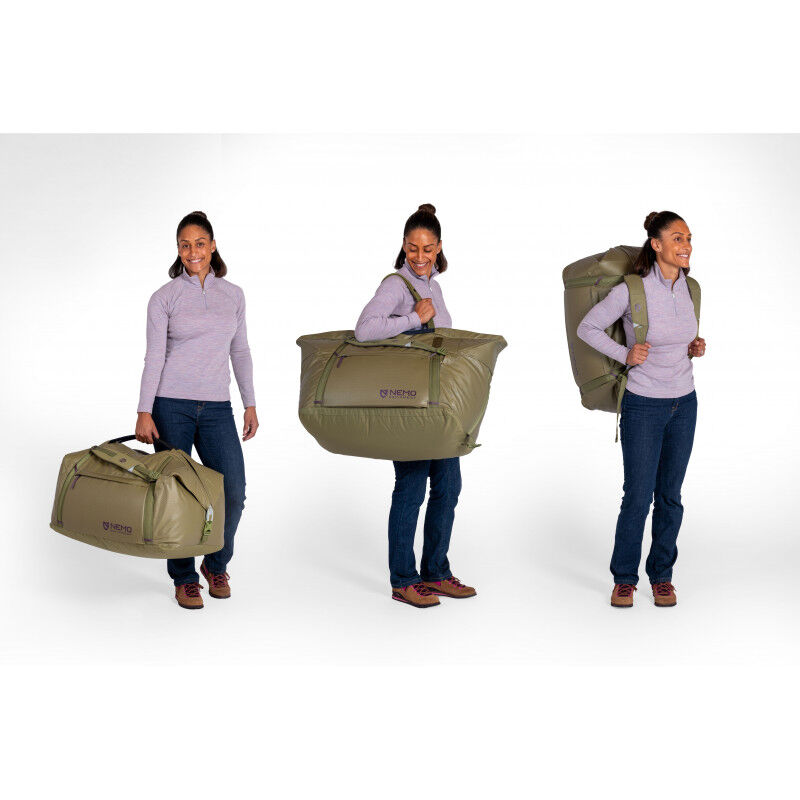 Nemo Double Haul Convertible Duffel 100L - Duffel | Hardloop