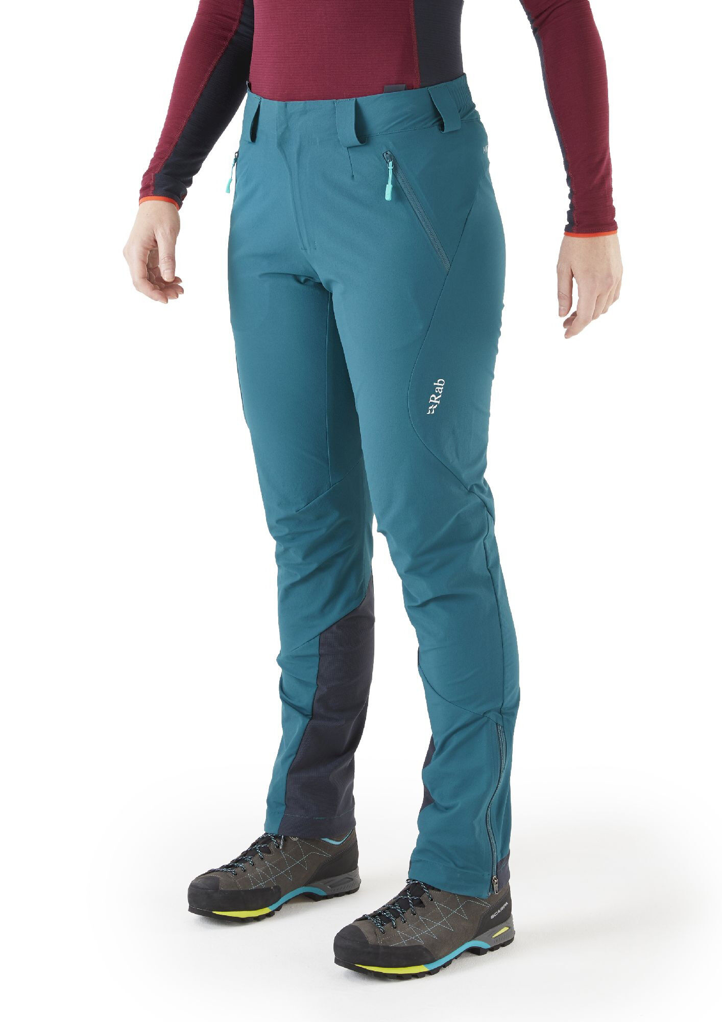 Rab Women's Ascendor AS Pants - Pantaloni da arrampicata - Donna | Hardloop