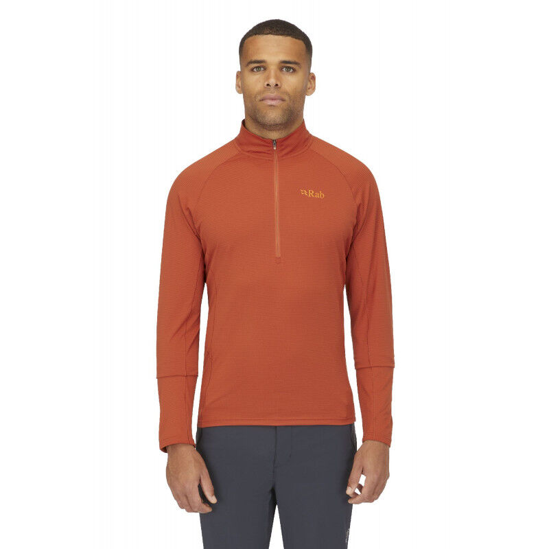 Rab Sonic LS Zip Maillot thermique homme Hardloop