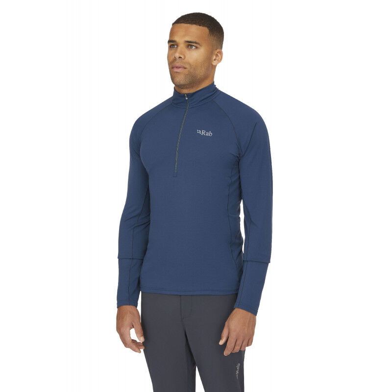 Rab Sonic LS Zip - Underkläder syntet - Herr | Hardloop