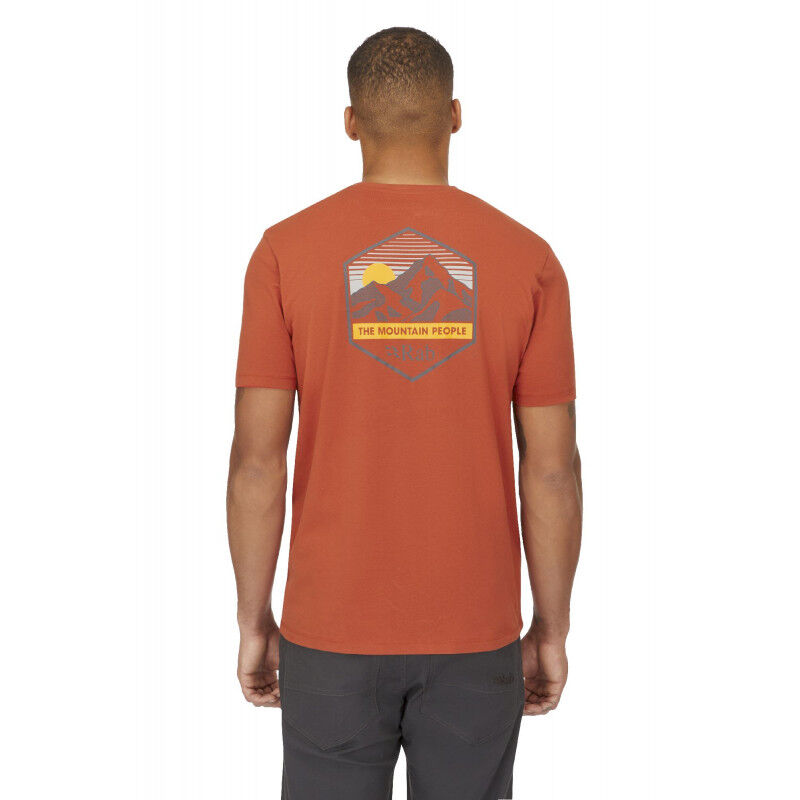 Rab Stance Mountain Peak - T-shirt - Heren | Hardloop