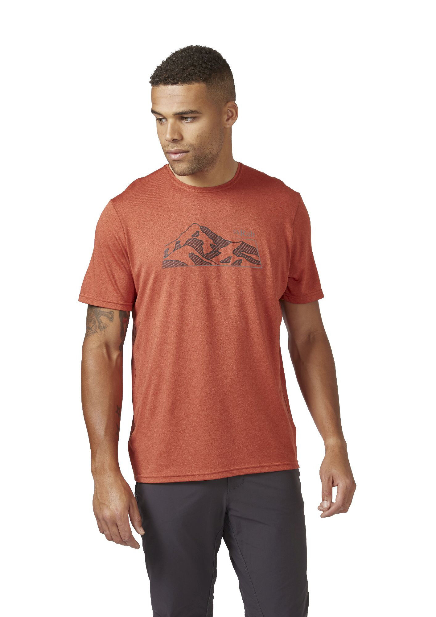 Rab Mantle Mountain - T-shirt - Heren | Hardloop