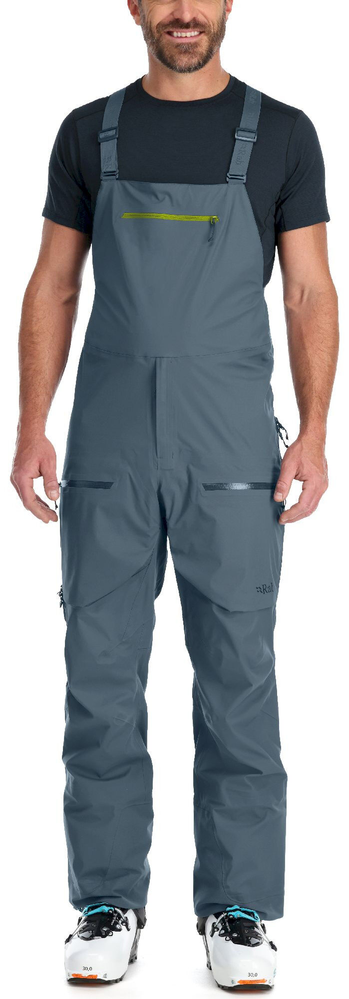 Rab Khroma Kinetic Bib - Pantaloni da sci alpinismo - Uomo | Hardloop