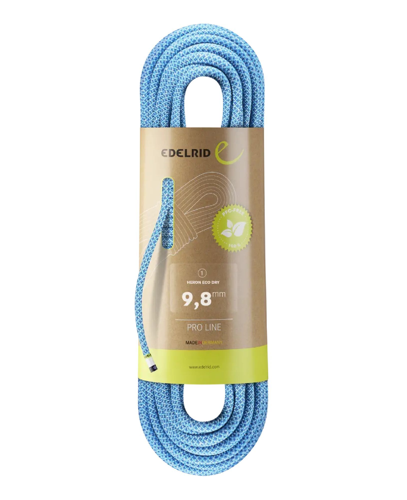 Edelrid Heron Eco Dry 9,8 mm - Lezecké lano | Hardloop