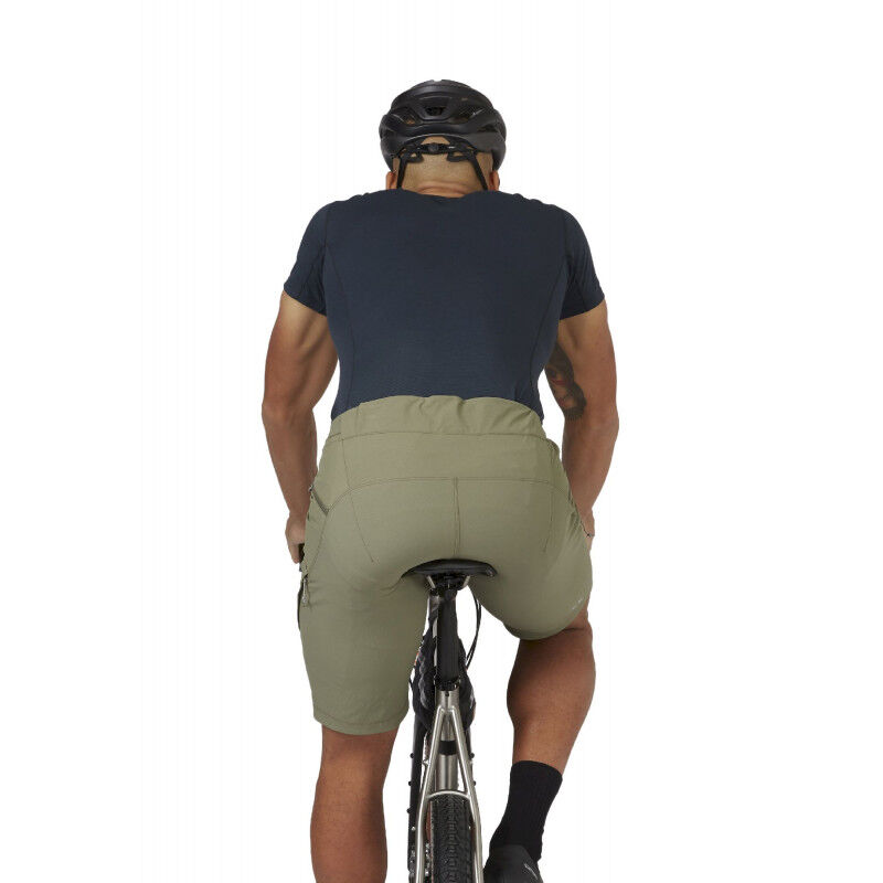 Short Pantalon Bici Hombre WOSAWE Ciclismo Hombre Manga Corta