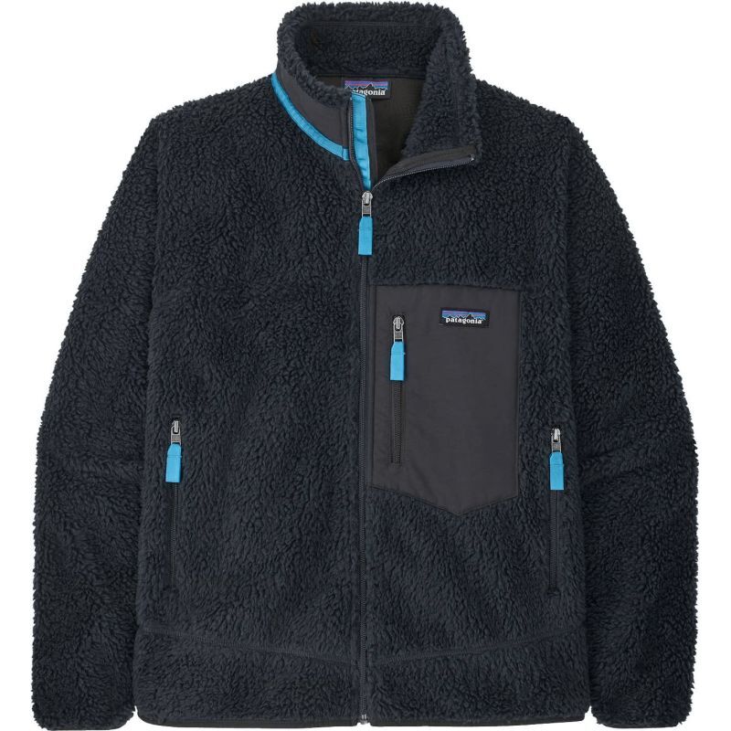 M's Retro Pile Jacket Black - Giacca Invernale Uomo Grigia