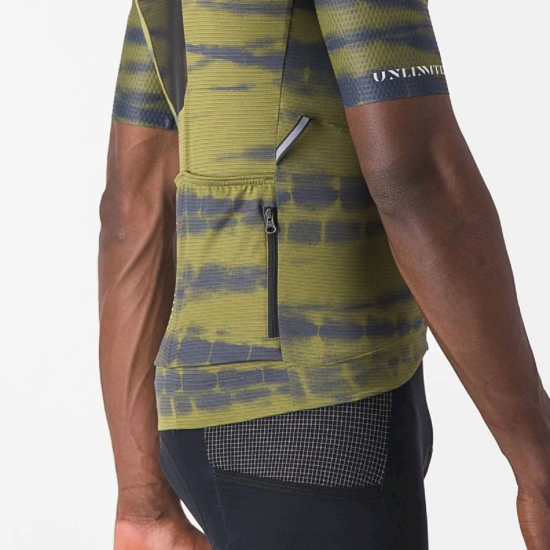 Castelli Unlimited Pro Jersey - Pyöräilypusero - Miehet | Hardloop