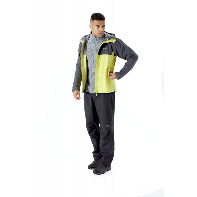 Rab Downpour Eco Pants - Pánské nepromokavé kalhoty | Hardloop