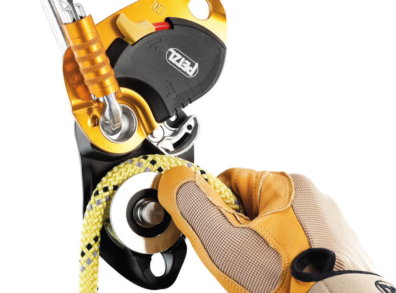 Petzl Pro Traxion - Przyrząd samoblokujący | Hardloop