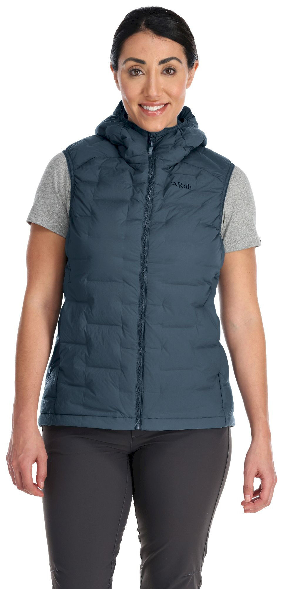 Rab Cubit Stretch Down Vest - Dunväst - Dam | Hardloop