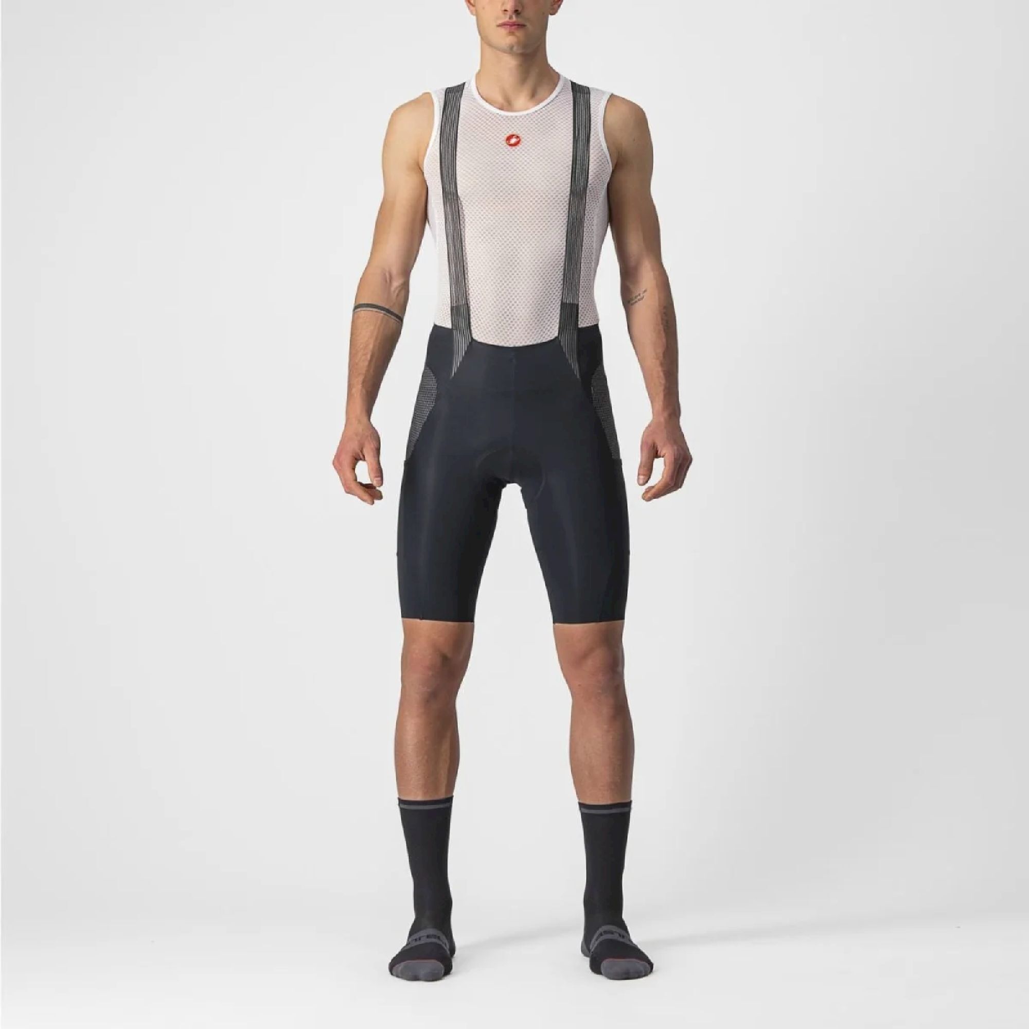 Castelli Free Unlimited Bibshort - Pyöräilyhousut - Miehet | Hardloop