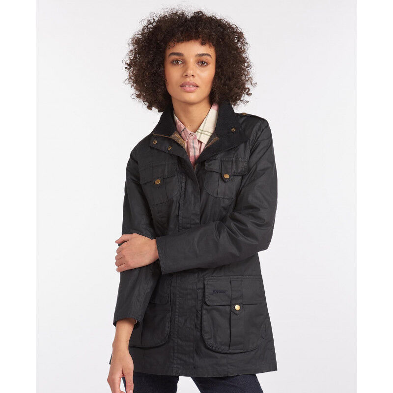 Barbour Defence Lightweight Wax - Veste femme | Hardloop