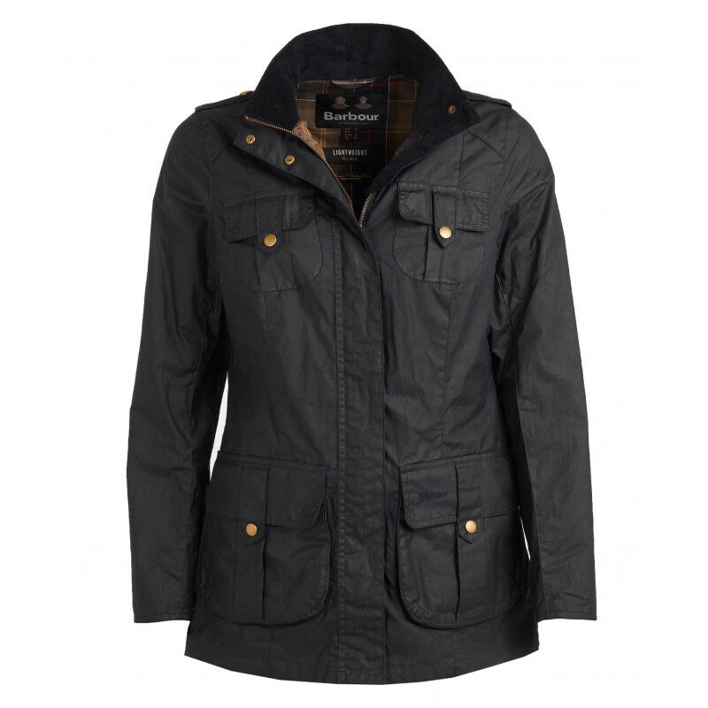 Barbour Defence Lightweight Wax Jacke Damen Hardloop
